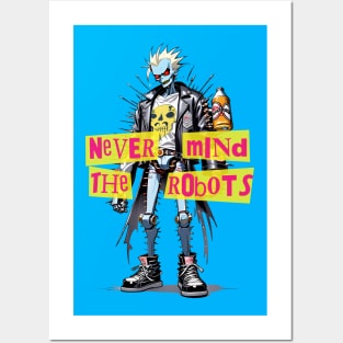 Punk Robot VI Posters and Art